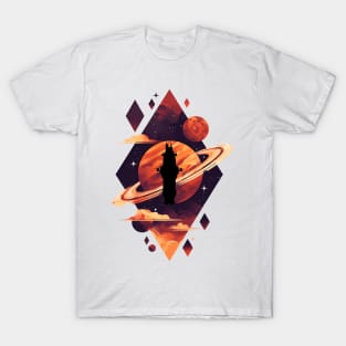 The Roci Sails Through the System - Scifi T-Shirt